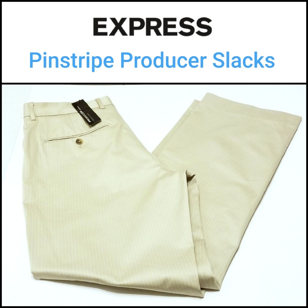 🆕️ NWT Express Producer Slacks 36x32